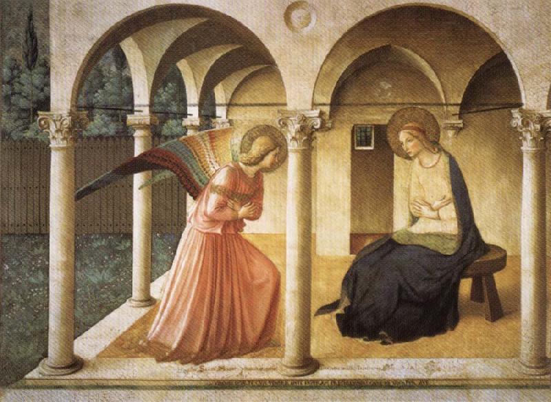 Fra Angelico Annunciation oil painting image
